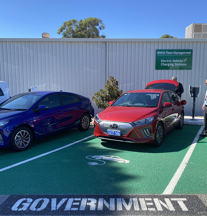 Electric Vehicle fleet vehicle