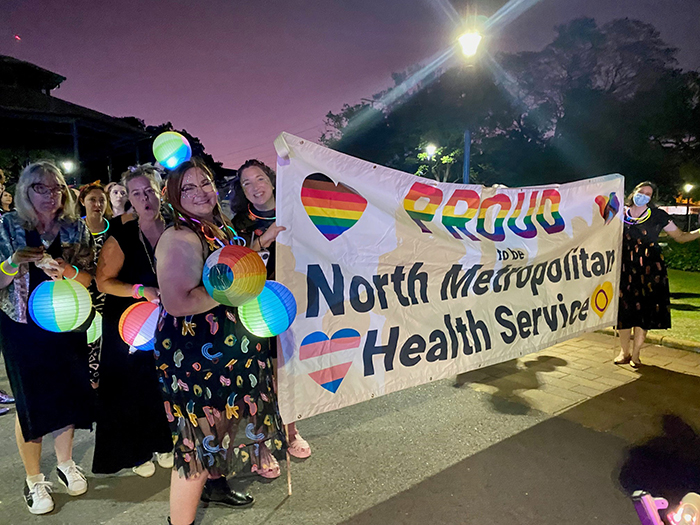 North Metropolitan Health Service at PRIDE 2022