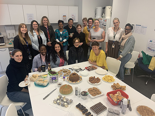 Refugee Week morning tea at the Anita Clayton Centre