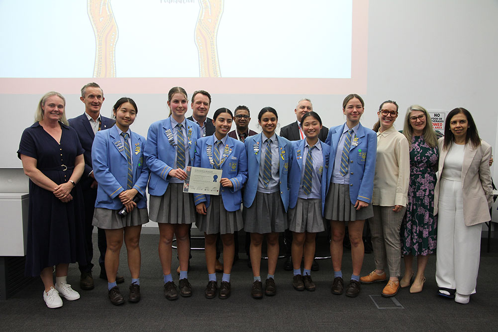St Hilda's Students at Youth Think Tank Grand Final
